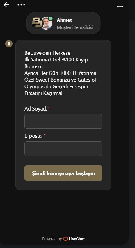 betjuve canlı destek betjuve müşteri hizmetleri
