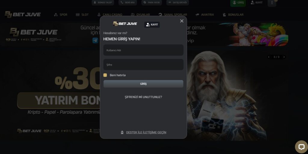 betjuve giriş betjuve mobil giriş