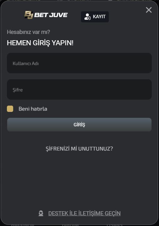 betjuve mobil giriş